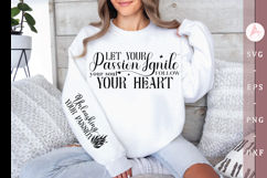 Let Your Passion Ignite Your Soul Sleeve SVG Design Product Image 1