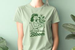 Let Your Soul Bloom SVG | Inspirational Floral PNG Design Product Image 2