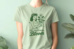 Let Your Soul Bloom SVG | Inspirational Floral PNG Design Product Image 2