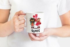 Funny Valentine Gnomes Sublimation | Funky Gnomes Print Product Image 2