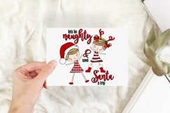 Funny Christmas Sublimation | Lets Be Naughty Product Image 3