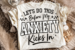 Anxiety PNG, Funny Sarcastic Quotes, Mental Health PNG Product Image 1