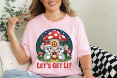 Let's get lit Funny Christmas PNG Product Image 7