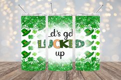 Let&#039;s Get Lucked Up - 20oz Sublimation - PNG Design Product Image 1