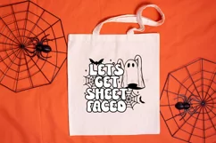 Lets Get Sheet Faced halloween png svg vectors with transparent background high resolution for cricut silhouette and sublimation machine