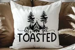 Let's get toasted SVG , Tropical Vibes SVG , Travel SVG Product Image 3