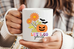Lets Go Ghouls SVG | Halloween PNG | Halloween PNG Clipart Product Image 2