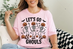 Let&#039;s Go Ghouls PNG, Funny Spooky PNG, Retro Fall Halloween Product Image 5