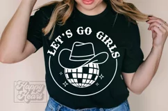 Lets Go Girls SVG - Disco Nashville Bachelorette - Nash Bash Product Image 1