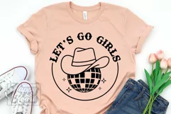 Lets Go Girls SVG - Disco Nashville Bachelorette - Nash Bash Product Image 2