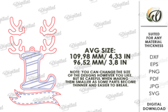 Christmas Ornament Laser Cut. Letter L SVG Product Image 2