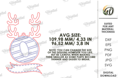 Christmas Ornament Laser Cut. Letter O SVG Product Image 2
