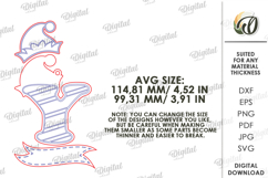 Christmas Ornament Laser Cut. Letter Y SVG Product Image 2