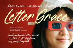 Letter Grace - Modern Handwritten Brush Product Image 1