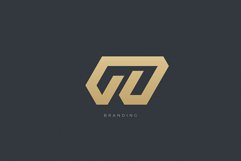 G Letter G O Monogram Logo Concept Product Image 1