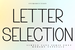 Letter Selection Product Image 1