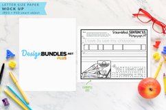 School Mock up | Vertical and Horizontal Paper Product Image 1