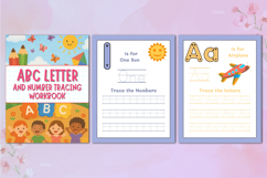 ABC Letter and Number Tracing Workbook Product Image 5