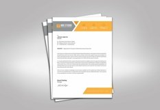 Simple Letterhead Template Product Image 2