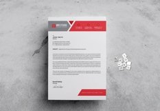 Simple Letterhead Template Product Image 3