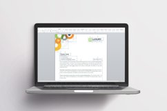 letterhead template Product Image 3