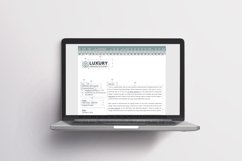 letterhead template Product Image 5