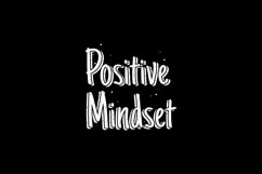 Lettering quote positive mindset design Product Image 2