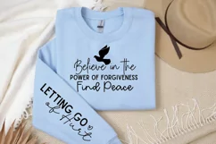 Believe In The Power Sleeve SVG, Inspirational SVG Design Product Image 3