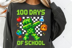 Level 100 Days Of School Complete Gamer Video Games Boys Png Product Image 5