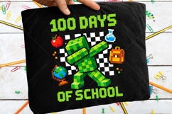 Level 100 Days Of School Complete Gamer Video Games Boys Png Product Image 6