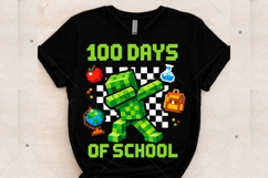 Level 100 Days Of School Complete Gamer Video Games Boys Png Product Image 2