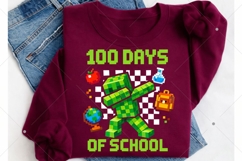 Level 100 Days Of School Complete Gamer Video Games Boys Png Product Image 3