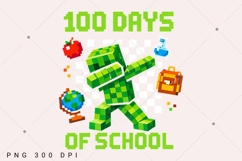 Level 100 Days Of School Complete Gamer Video Games Boys Png Product Image 1