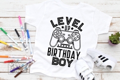 Level Up Birthday Boy SVG - Video Gamer Birthday Shirt PNG Product Image 5