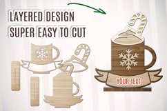  leyered christmas	christmas dxf files	laser cut files	glowforge svg	hot cocoa ornament	xmas ornament	ornament laser cut	glowforge files	hot cocoa svg	hot cocoa sign	hot cocoa mug	hot chocolate mug	hot chocolate svg