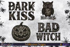 Lace Halloween Sublimation Designs | Funny Quotes Product Image 1