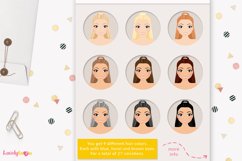 Business woman avatar, computer girl clipart - LVS63 Liana Product Image 3