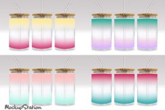 Libbey Glass Gradient Wrap| 16oz Can Sublimation PNG Product Image 2