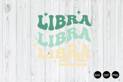 Libra Zodiac SVG, Horoscope SVG, Astrology Retro SVG Product Image 1