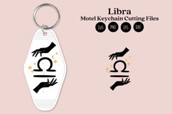 Libra Zodiac Signs keychain svg cutting files or sublimation files for keychain