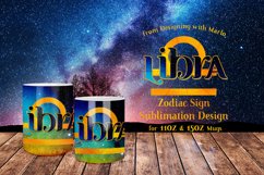 Libra - Zodiac Sign 11oz &amp; 15oz Mug Sublimation, design 1 Product Image 1