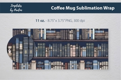 Vintage Books 11 oz Cricut Mug