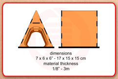 Laser cut Book rest holder SVG template digital download Product Image 2