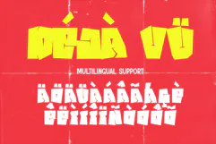Lican Boxy Webfont Graffiti Block Display Font | Bold Urban Product Image 4