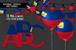 National, Patriotic Party Bundle. Liechtenstein Product Image 1