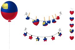 National, Patriotic Party Bundle. Liechtenstein Product Image 2