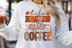 Life begins after coffee SVG, Coffee SVG Product Image 1