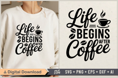 Coffee SVG Bundle | Coffee Quotes SVG | Coffee SVG Cut File Product Image 3