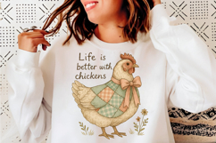 Life Better With Chicken, Wildflower Chicken Png Product Image 2