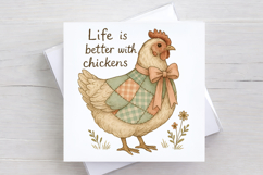 Life Better With Chicken, Wildflower Chicken Png Product Image 3